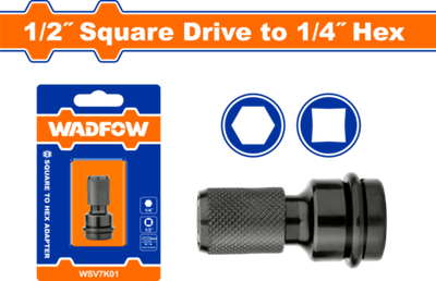 Переходник 1/2" на HEX 1/4" (50/100) WADFOW WSV7K01
