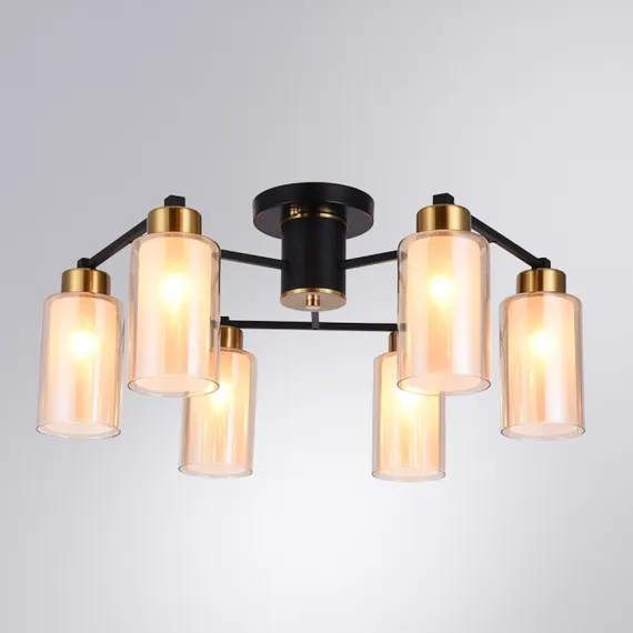 Потолочная люстра Leo A7027PL-6BK Arte Lamp