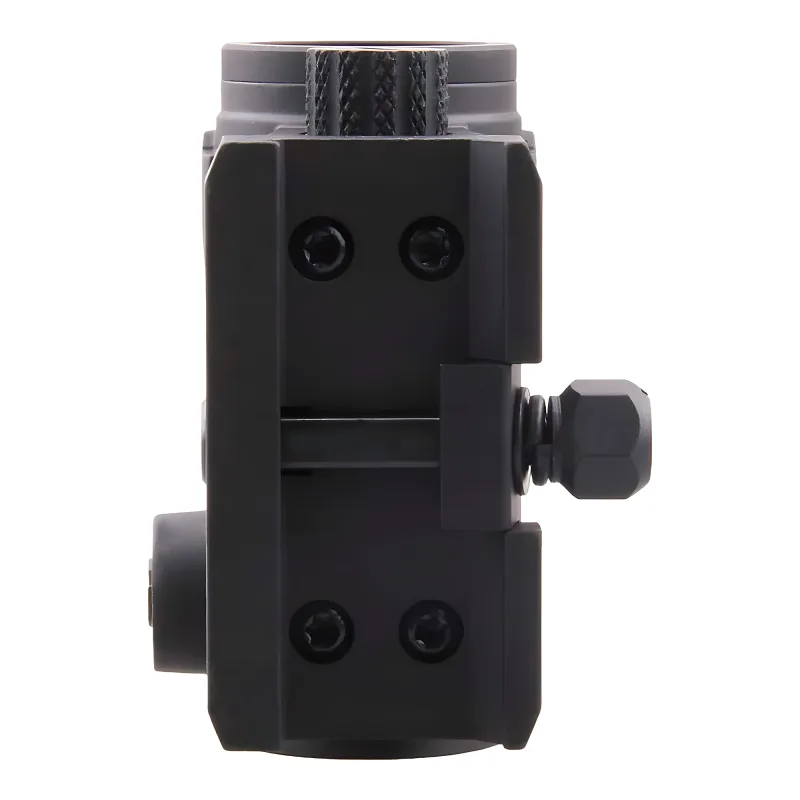 Коллиматор Vector Optics Centurion 1x20, точка 3 МOA красная - вид снизу, крепление на планку