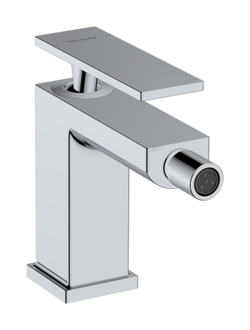 Hansgrohe Tecturis E Смеситель для биде 80, однорычажный, со сливным гарнитур