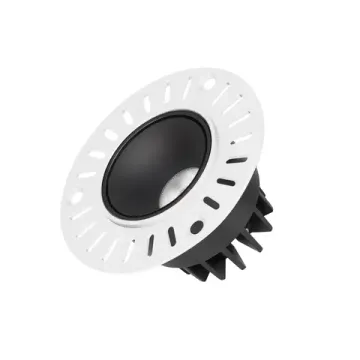 Светильник встраиваемый 8W 3000K 031882(1) черный/ белый MS-ATLAS-TRIMLESS-R50-8W Warm3000 Arlight