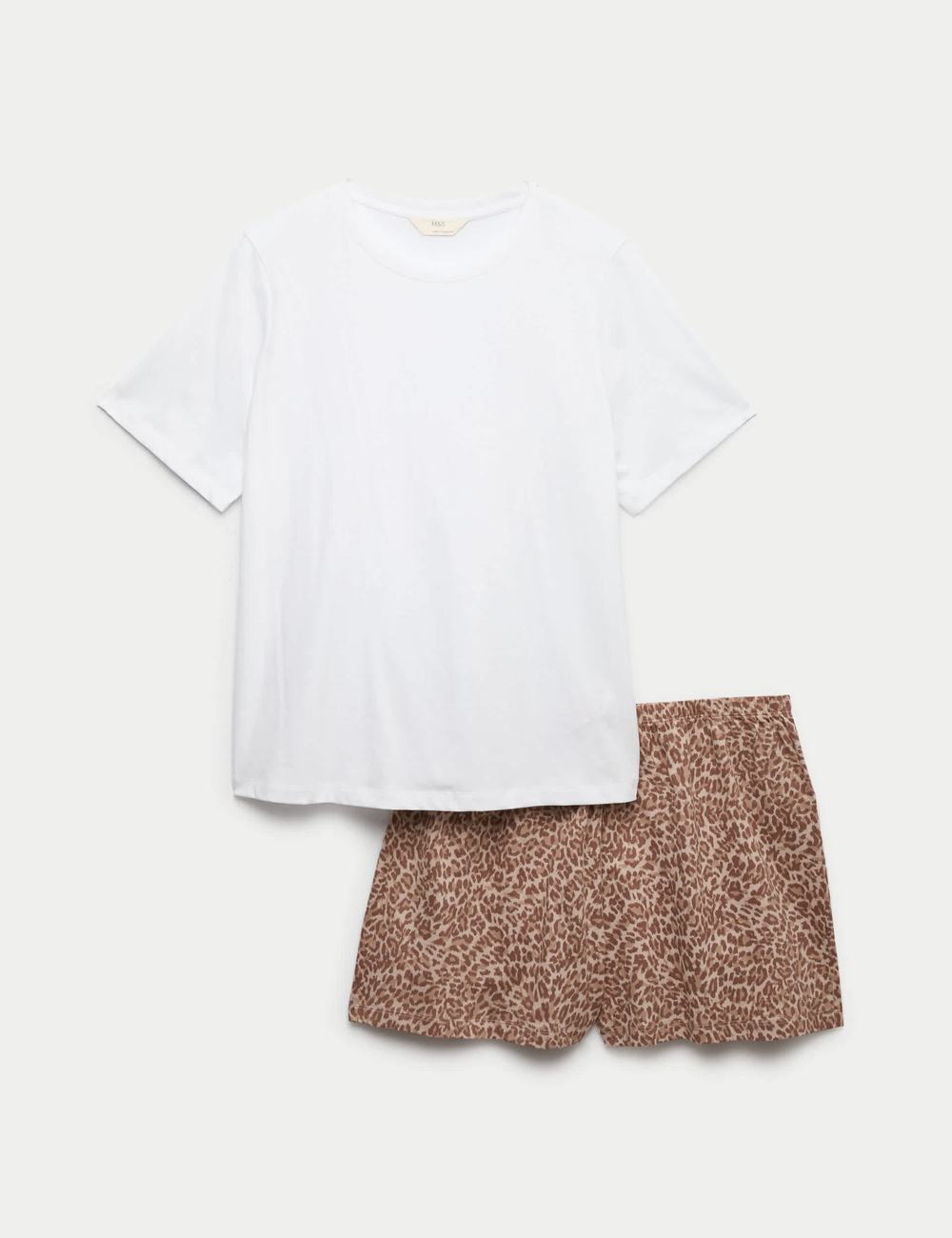 Пижамный комплект из смеси хлопка T37004644F - Marks & Spencer