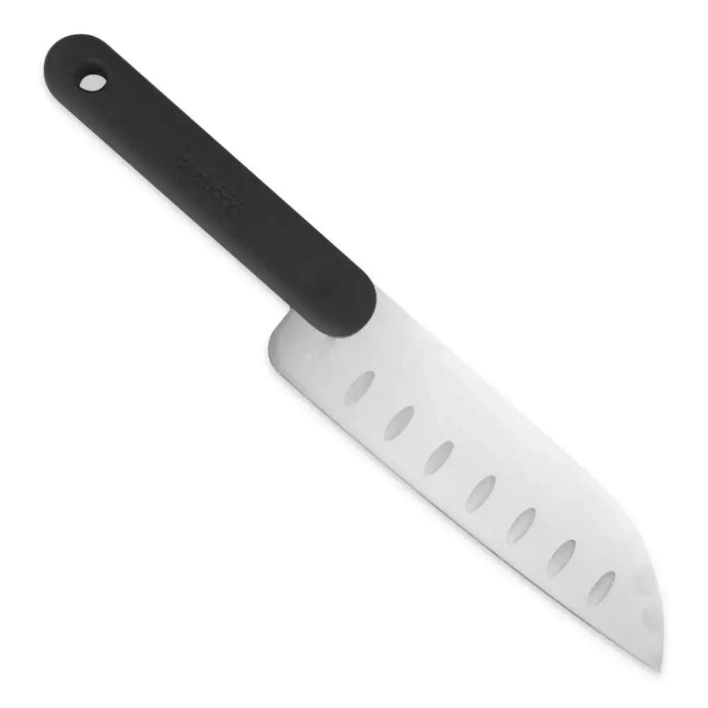 Нож кухонный Сантоку 18см Trebonn Chopping boards and Knives черный