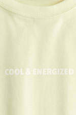 Футболка с принтом — Светло-жёлтый/Energized - H&M