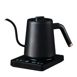 Чайник электрический для пуровера 600 мл WUMING E-Kettle черный с контр. температуры ZeroHero