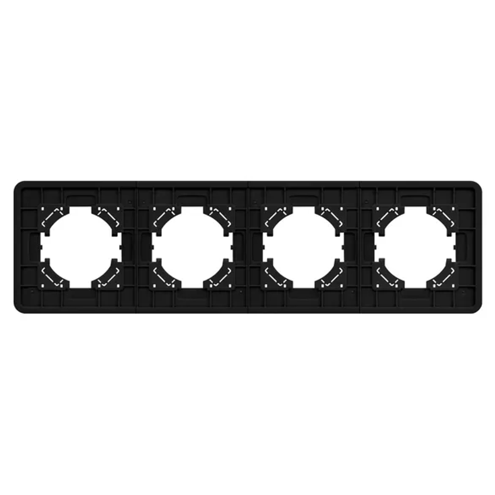 Рамка стеклянная FRM-OMALI-SFGS-4-BK (Arlight, -) 049717