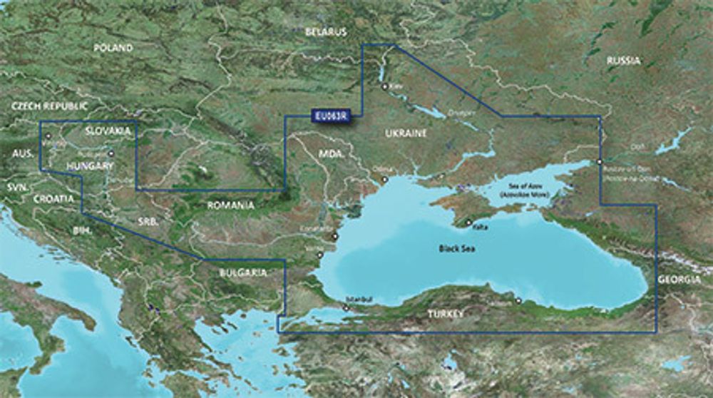 Карта GARMIN ЧЕРНОЕ МОРЕ, АЗОВСКОЕ МОРЕ g3 HXEU063R Карта GARMIN ЧЕРНОЕ МОРЕ, АЗОВСКОЕ МОРЕ g3 HXEU063R