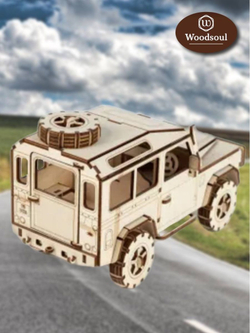 Модель-конструктор автомобиля Land Rover Defender 90