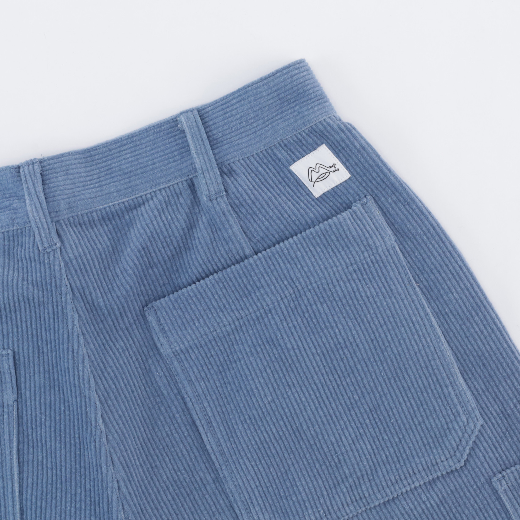 Брюки Magamaev Cord work pants (light blue) артикул: - купить в магазине Дайс
