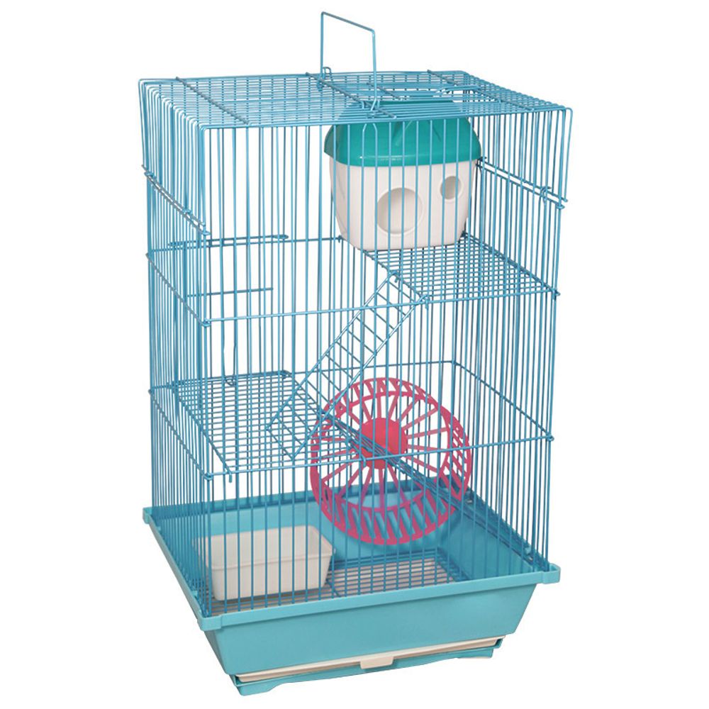 Клетка Triol 2203 для мелких животных, эмаль 300х230х470 Клетка Triol 2203 для мелких животных, эмаль 300х230х470