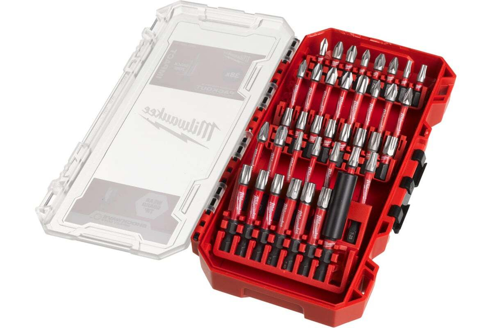 Набор бит SHOCKWAVE 38 предметов Milwaukee 4932492009