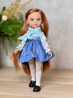 Кукла для девочки виниловая 35см Ева (835)