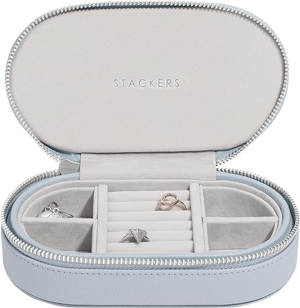 Органайзер для украшений дорожный Stackers Oval Travel Case (Lavender)