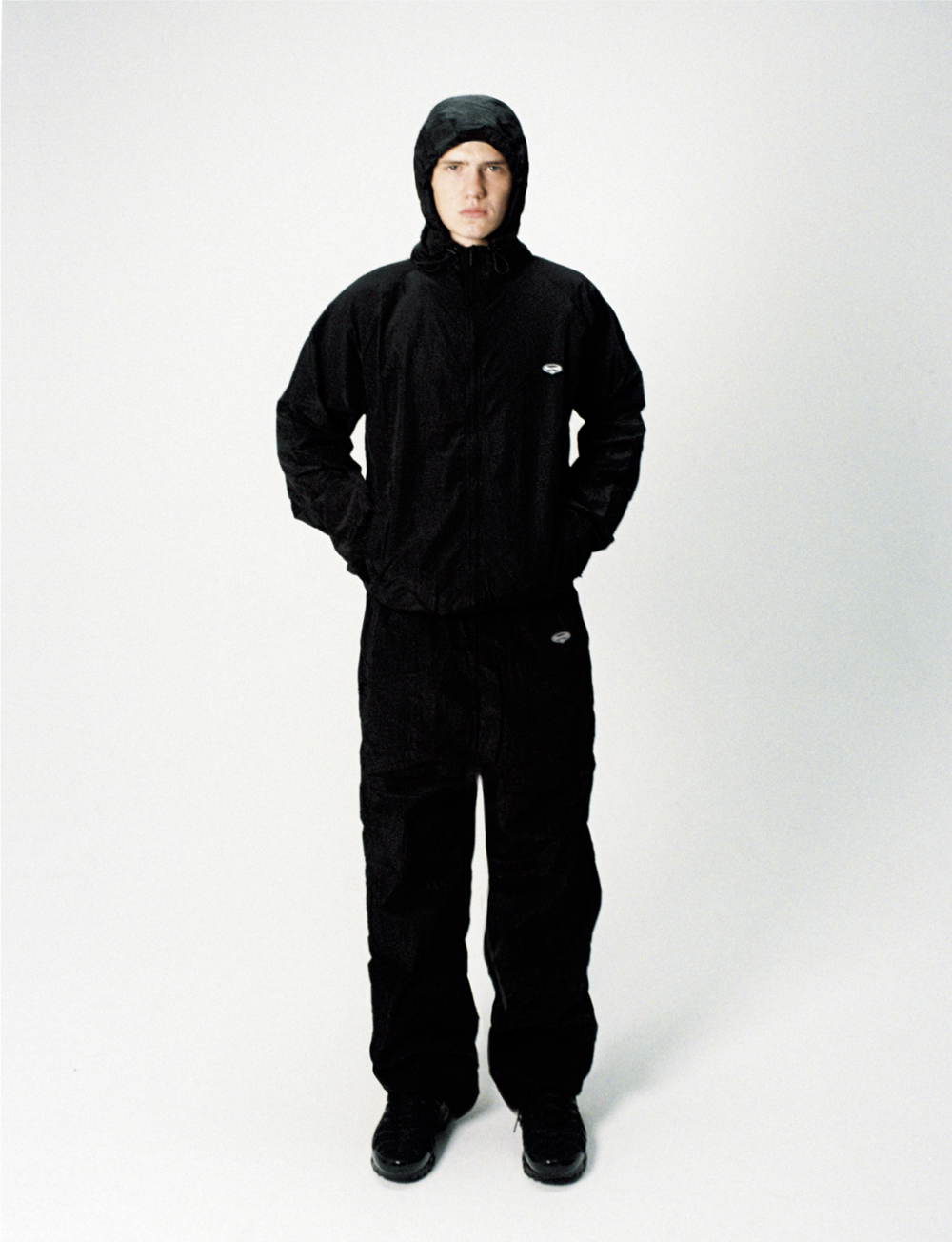 RIPSTOP TRACK SET BLACK