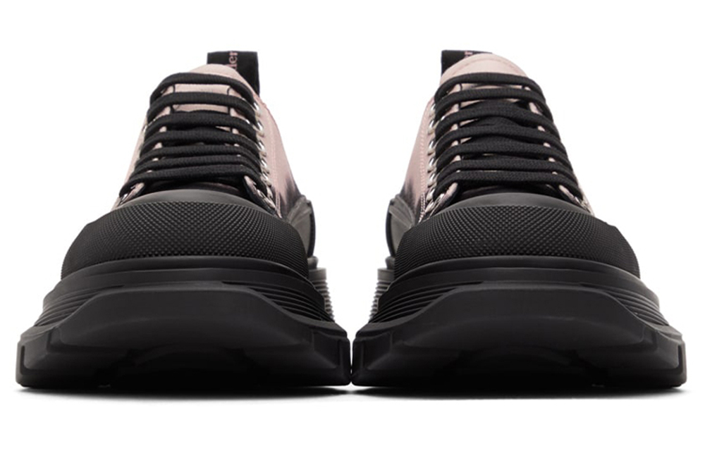 Alexander McQueen Tread Slick Ankle Length Combat Boots Women"s Black