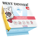 Паштет Best Dinner Vet Profi Gastrointestinal Бест Диннер Гастроинтестинал диета для кошек при нарушениях ЖКТ с курицей 100г