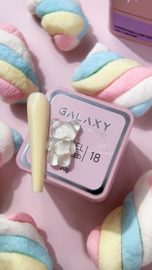Моделирующий гель Galaxy Safe gel Marshmallow №18, 20г