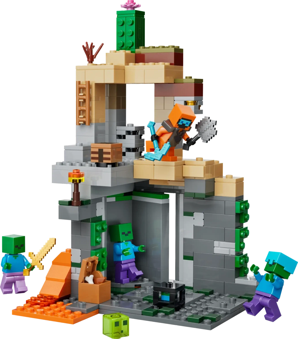Конструктор LEGO Minecraft 21587 Zombie Dungeon