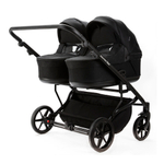 Детская универсальная коляска Adamex LEO DUO (2в1) DUO-TK53 - Черный