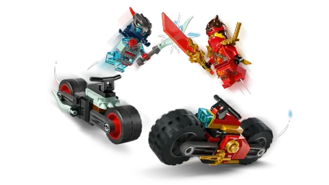 Конструктор LEGO Ninjago 71838 Гонка Кая на мотоцикле на скорость