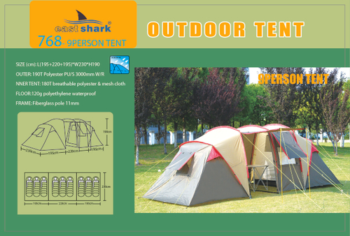 Палатка ES 768 - 9 person tent