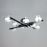 Citilux Вирта CL139282 Люстра потолочная Чёрная