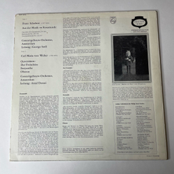 Винтажная виниловая пластинка LP Schubert Шуберт, Weber Rosamunde Розамунда, принцесса Кипра (Нидерланды 1975)
