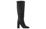 LOUIS VUITTON Donna Knee high Boots 10cm Women"s Black