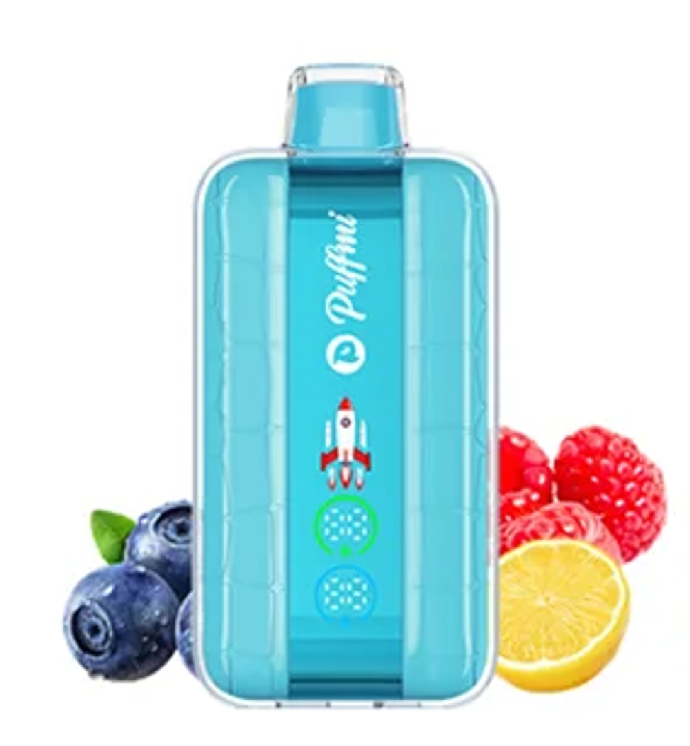 Одноразки Puffmi Blush Черника-малина-лимон 23000 купить в Москве с доставкой по России