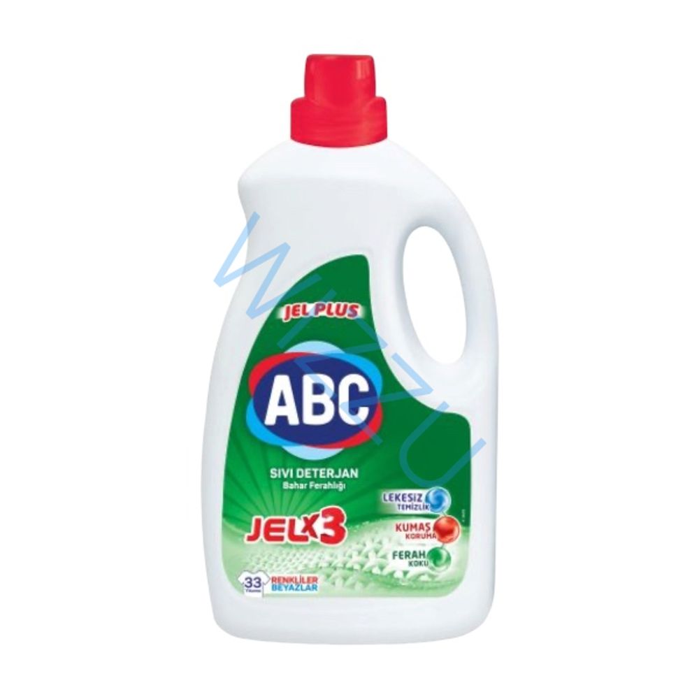 Гель для стирки ABC PLUS Весенняя свежесть 1,8л