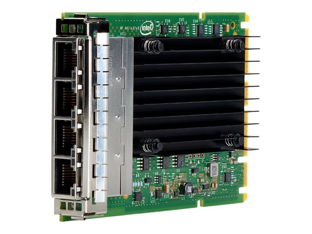P51181-B21, Сетевой адаптер Broadcom BCM5719 Ethernet 1Gb 4-port BASE-T OCP3 Adapter for HPE