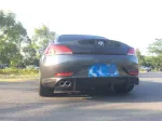 Карбоновая крышка багажника на BMW Z4 E89 БМВ Задний бампер