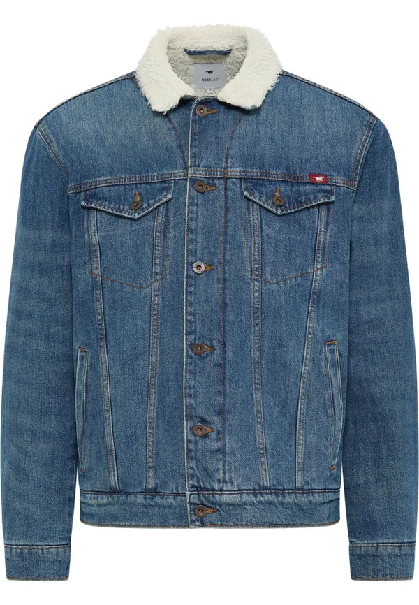 Куртка джинсовая утепленная мужская MUSTANG Dallas Shearling Jacket