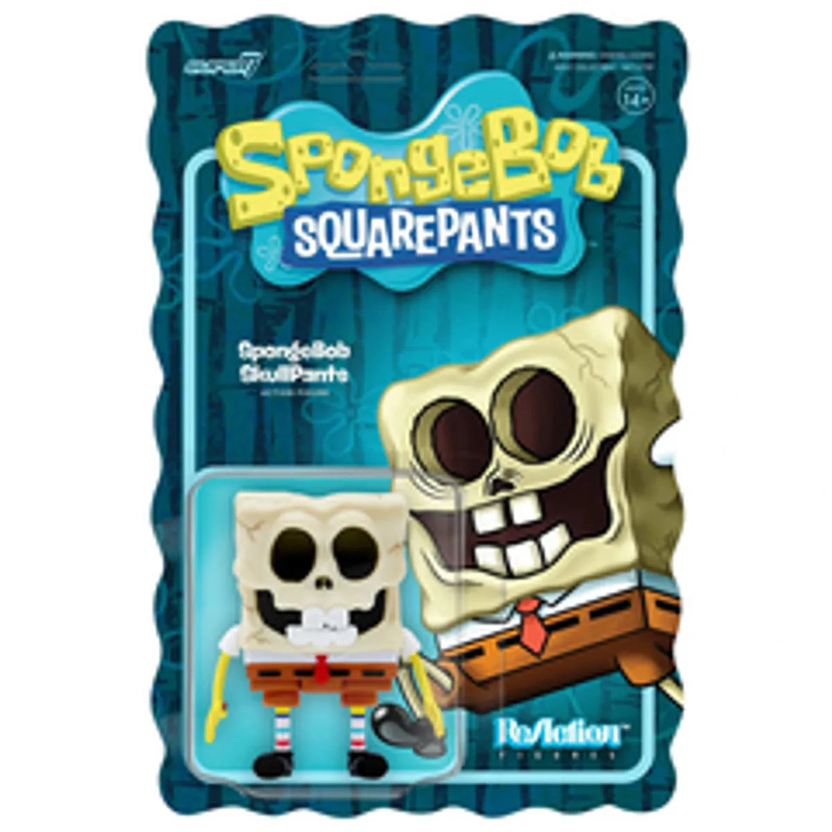 Фигурка Super7 Spongebob Squarepants: Spongebob Skullpants