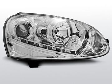 Фары передние XENON CHROME для VW GOLF 5 03-08