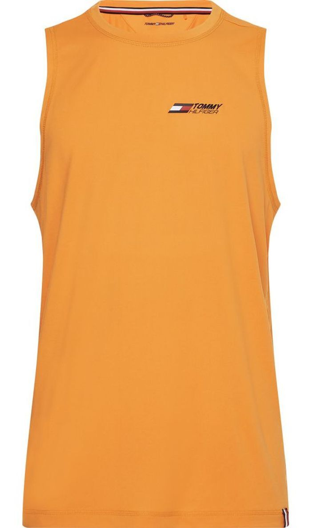 Мужская теннисная футболка Tommy Hilfiger Essentials Training Tank Top - hawaiian orande