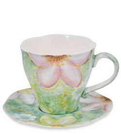 MUG-453/1 Чайная пара «Цветочная поляна»