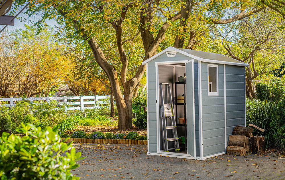 Пластиковый сарай Keter Manor 4x6