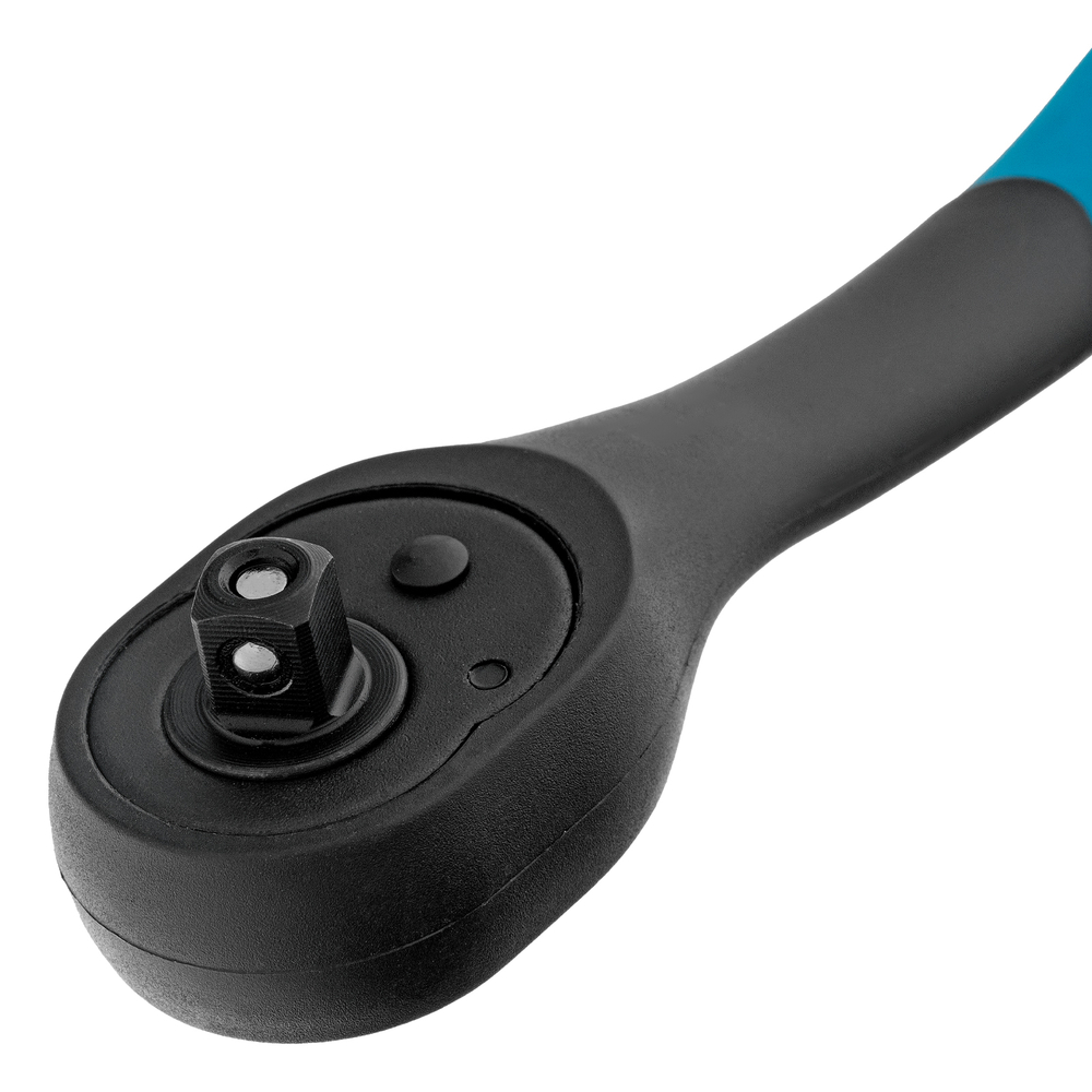 Ключ-трещотка 1/4", CrV, 72 зуба, с быстрым сбросом Gross