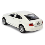 Модель ин. мет. "Skoda Octavia" 12см, двери, багаж, белый коробка OCTAVIA-12-WH (Технопарк)