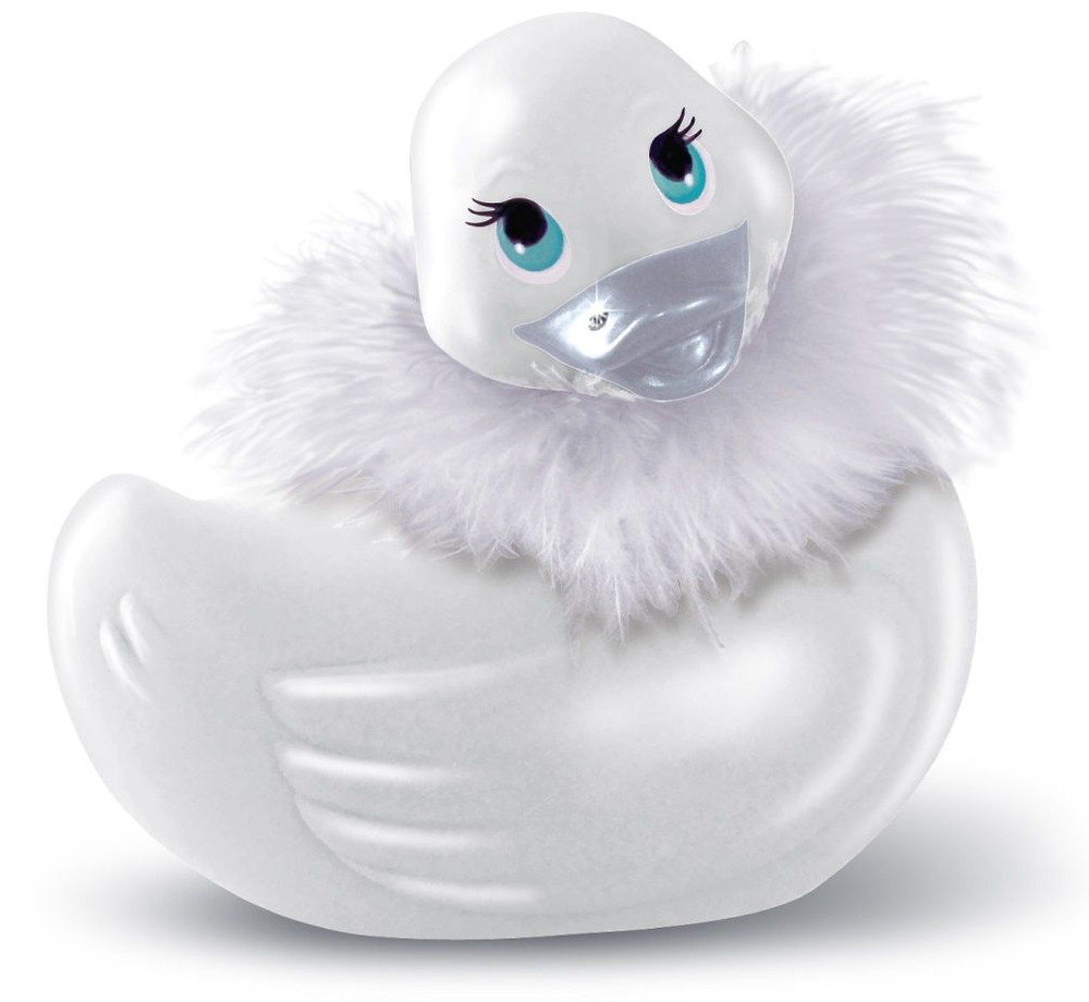 Уточка-вибратор I Rub My Duckie Paris Travel Size (Цвет: белый)
