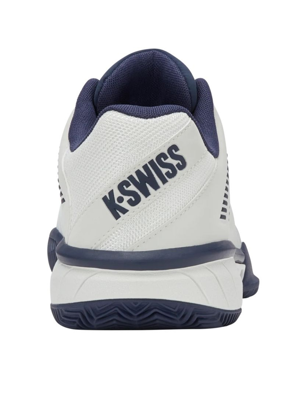 Мужские теннисные кроссовки K-Swiss Express Light 3 Clay - blanc de blanc/naval academy