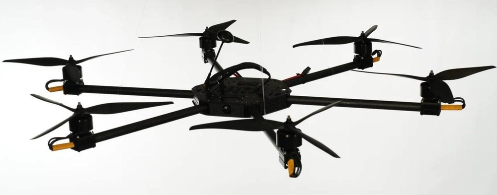 FPV дрон на оптическом волокне Горгона 15" (6 лучевой)