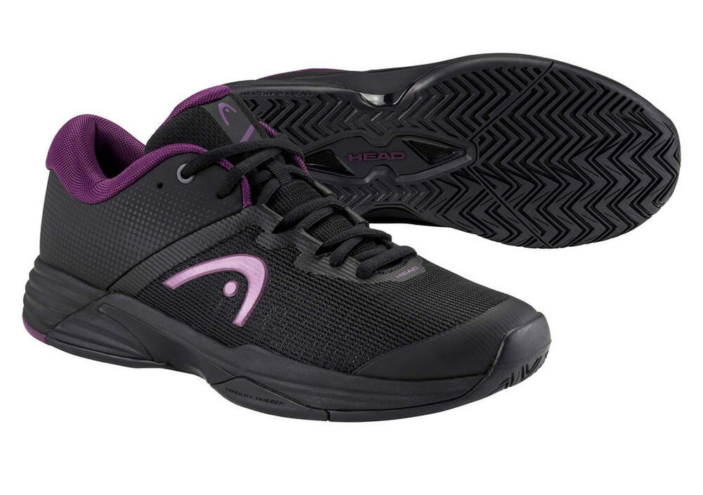 Женские Кроссовки теннисные Head Revolt Evo 2.0 - black/plum