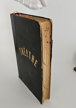 "Театр. La fille de Jorio: tragédie pastorale en 3 actes, de m. Gabrielle dAnnunzio traduite par G. Hérelle". 1905 г.