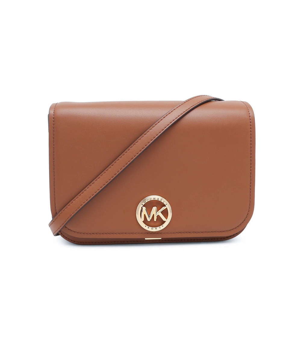 Кожаная сумка-мессенджер Luggage Michael Kors - коричневый(30S4GD8M2L)