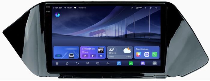 Магнитола для Hyundai Sonata 2020+ - Kuberg QLed+2K, Android 14, TS105, Быстрейшая, CarPlay, SIM-слот