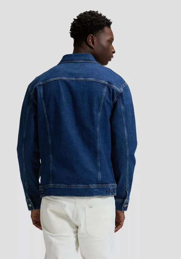 Куртка джинсовая мужская LEE RELAXED RIDER JACKET INDIGO WARP