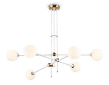 Потолочный светильник 6*G9 TR2521/6 WH/BS белый/латунь Modern Ambrella