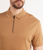 Поло DC INTERLOCK ZIP Tommy Hilfiger - хаки(MW0MW30762)